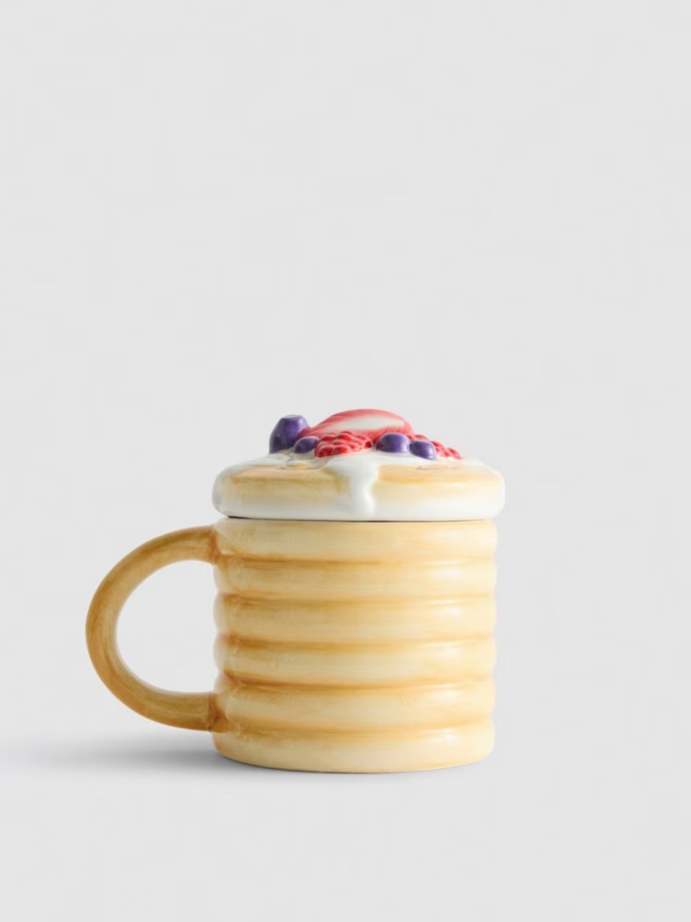 Pancake Stack Ceramic Mug coffee tea cup drinkware